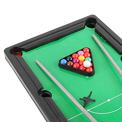 Markc De los niños Juego de Mesa Mini Billar Snooker Conjunto de Juguete Partido de la Familia Juego de cumpleaños Regalo de los niños Mayores de 3 años