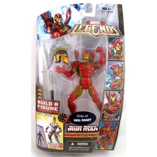 Marvel Legends Build a Figure Ares Heroes Reborn Ironman Figure by Hasbro