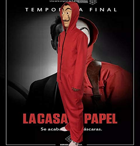 Máscara Ladrón Casa de Papel para Hombre Niño Talla única (52085)