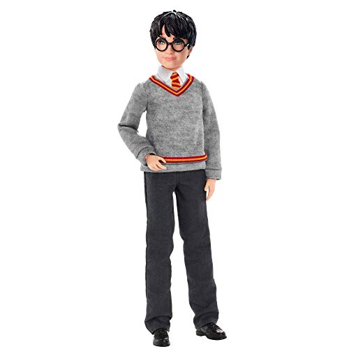 Mattel Harry Potter Muñeca Personaje, Multicolor (FYM50) + Dobby el Elfo doméstico, muñeco de Juguete de 13 cm con calcetín GXW30