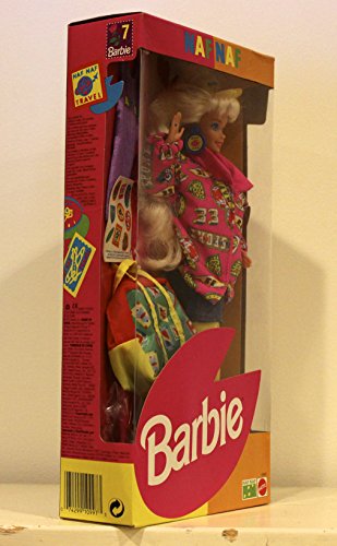 Mattel NAF NAF TRAVEL BARBIE - 1993 EUROPEAN #10997