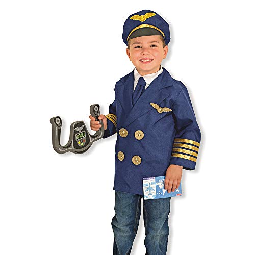 Melissa & Doug 18500 - Disfraz de piloto