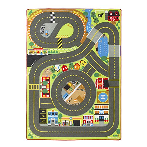 Melissa & Doug - Alfombra Gigante De Calles, Multicolor (15191)