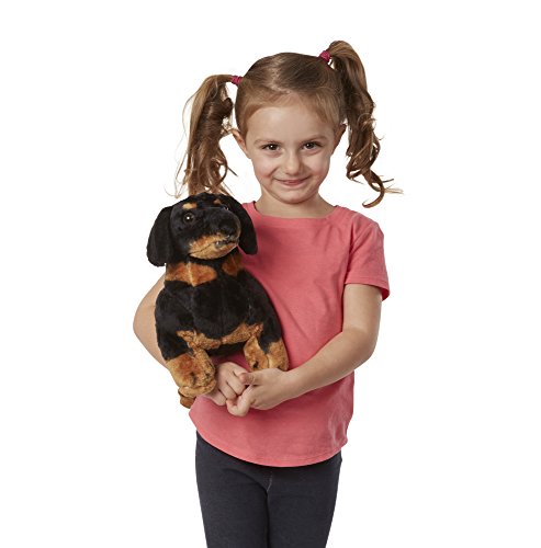 Melissa&Doug- Dachshund Dog Giant Pluche Perro, 3+ Años, Multicolor (Melissa & Doug 14854)