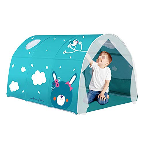 MHBY Carpa, Colcha Dream Children Play Carpa Teatro Espacio Privado niño niña niño pequeño Pop-up Cama portátil Carpa 140 * 100 * 80cm Carpa de Juguete