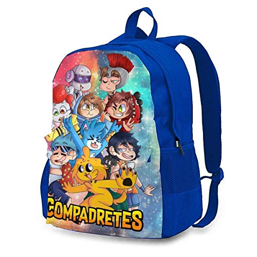 Mikec-Rack 3D Impresión Anime/Mochila de Dibujos Animados, Mochilas Escolares Personalizadas para niños