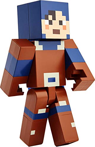 Minecraft Dungeons Hex Figura de fusión, cofre con juguete con accesorios, regalo para niños +6 años (Mattel GVV15)