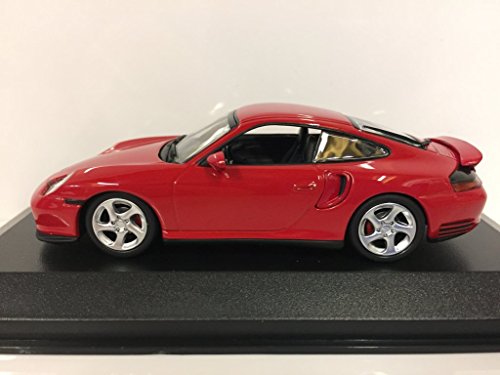 Minichamps 940069300 "1999 Porsche 911 Turbo 996" Die-Cast Modelo, Rojo, Escala 1:43