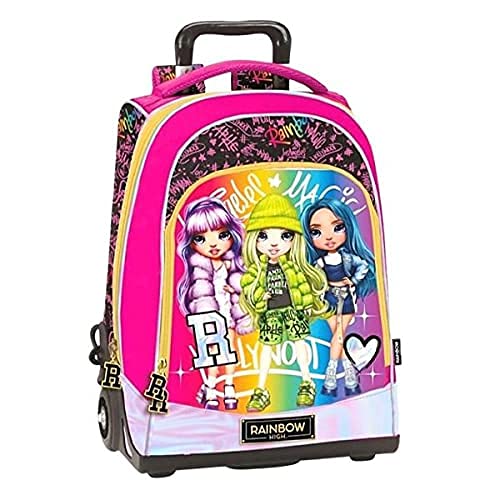 Mochila con Ruedas Premium Rainbow High