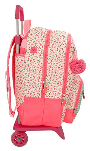 Mochila Doble Compartimento con Carro Enso Imagine, 46 cm, Multicolor