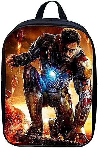 Mochila escolar de Iron Man, diseño de dibujos animados, duradera, resistente al agua, ajustable, mochila escolar, 2, 28 * 14 * 40 cm (16 Zoll),