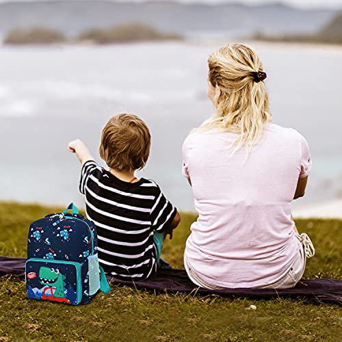 Mochila infantes Mochila Para niños , Mochilas pequeñas Mochilas escolares de dinosaurios de animales Bonita bolsa de bebé primaria Guardería Preescolar para niños de 2 a 5 años Niñas