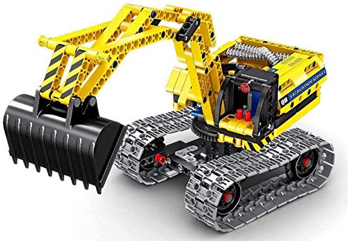 Modbrix Technic Ladrillos Excavadora Oruga Excavadora 342 Piezas, Compatible con l * Go Técnica