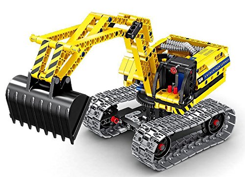 Modbrix Technic Ladrillos Excavadora Oruga Excavadora 342 Piezas, Compatible con l * Go Técnica