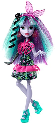 Monster High Batman Twyla, Electro-Peinados (Mattel DVH71)