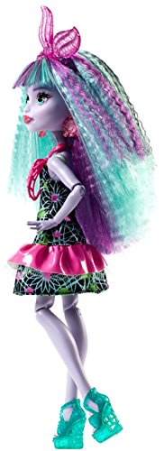 Monster High Batman Twyla, Electro-Peinados (Mattel DVH71)