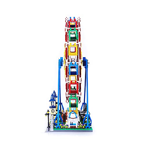 Mould King 11006 Kits de construcción de Noria, Juego de Bloques de construcción Moc para Construir, Regalo para niños de 8 años o más / entusiastas de los Camiones Adultos (3836 Piezas con luz)