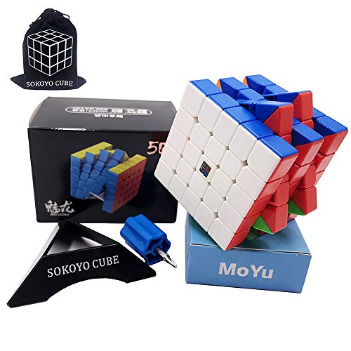 Moyu SOKOYO Meilong M magnético 2x2 3x3 Cubo mágico 4x4 5x5 Stickerless Speed Cube Magnet Puzzle Cube 2x2x2 3x3x3 4x4x4 5x5x5 (5x5x5)