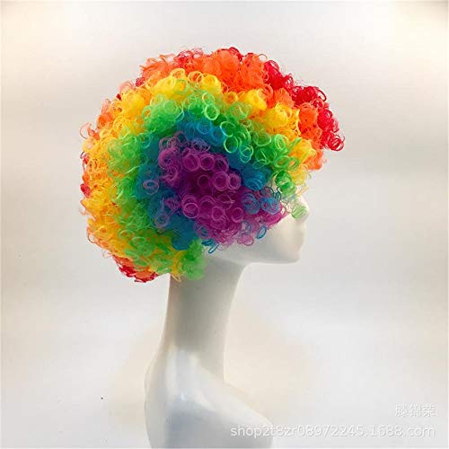 Multicolor Peluca Payaso Pelucas De Payaso Loco Pelucas Explosivas De Halloween Fiesta Disfraces De Cosplay Pelucas Pelucas De Cabeza Explosiva Pelucas De Cabello De Payaso Loco Para Adultos 2 Piezas