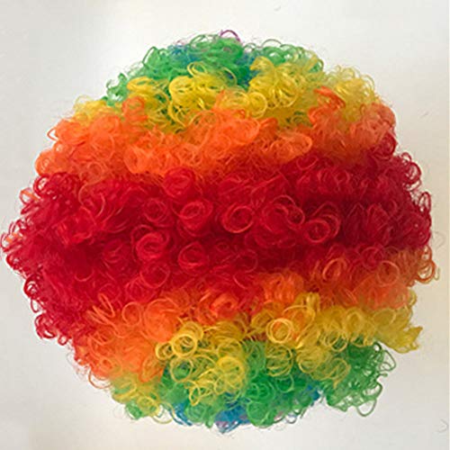 Multicolor Peluca Payaso Pelucas De Payaso Loco Pelucas Explosivas De Halloween Fiesta Disfraces De Cosplay Pelucas Pelucas De Cabeza Explosiva Pelucas De Cabello De Payaso Loco Para Adultos 2 Piezas