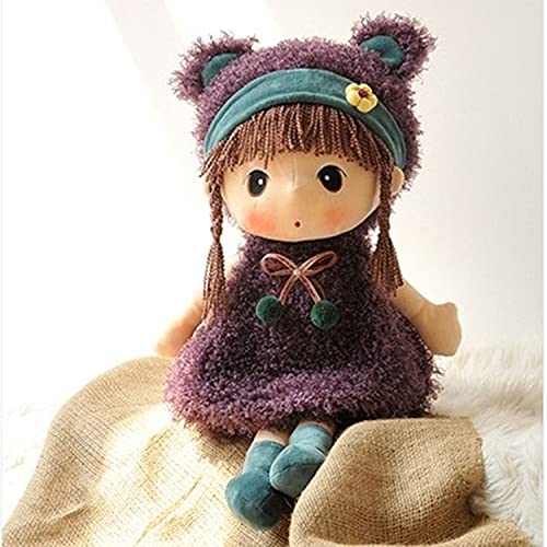 Muñeca de trapo para niña, bonito juguete de peluche para bebé suave, decoración de casa, mini princesa, juguetes de regalo de nacimiento, cumpleaños, San Valentín, Navidad, 45 cm