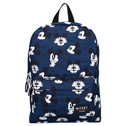 mybagstory - Mochila - Mickey Mouse - Disney - Niño - Escuela - Primaria - Maternelle - Guardería - Guardería - Mochila unisex - Talla 33 cm - Tirantes ajustables