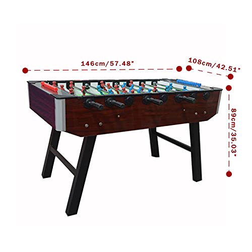 MYRCLMY Juego De Tipo De Seguridad Máquina De Foosball Dedicada Mesa De Futbolín, Sala De Juegos, Arcadas, Bar, Noche De Familia, Mesa De Competencia Mesa De Fútbol para Niños, Adultos