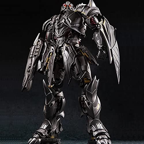 NA Transformer Toys, EL ÚLTIMO PELÍCULA del Modelo DE Plano Megatron KO Figura de acción de aleación Robot Colección Juguetes - 10 Pulgadas