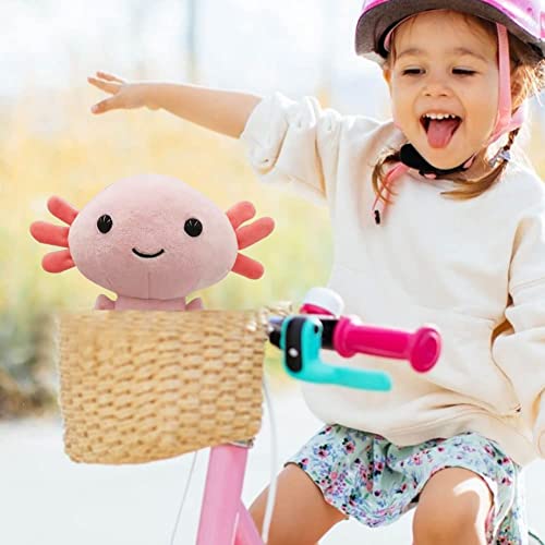 NAUXIU Axolotl Plushie,Ajolote Peluche Kawaii,Peluche Axolotl,Axolotl Plush,MuñEca De Salamandra De Peluche para NiñOs,Cute Figure Throw Pillow Stuffed Anime Characters Plush Doll Toys