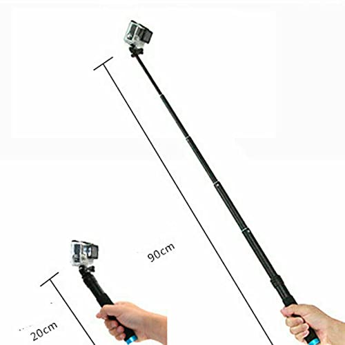 NC 1 unids Handheld Selfie Stick trípode correa soporte soporte teléfono clip para GoPro Hero 7 6 5 4 serie