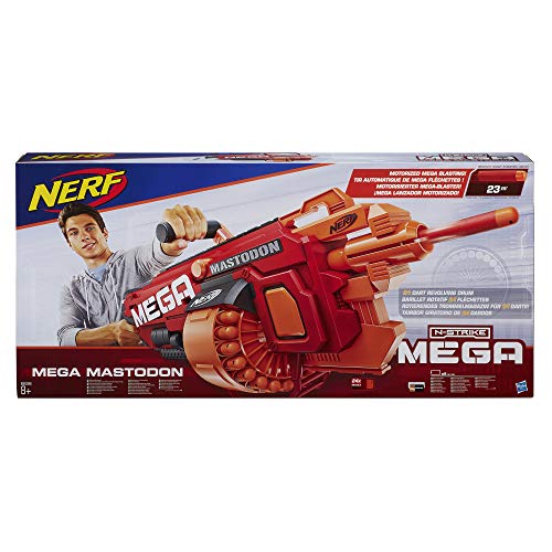 Nerf - Lanzadardos Mega Mastodon (Hasbro B8086EU4)