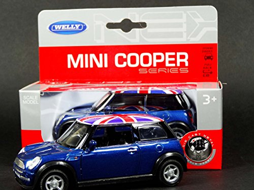 New Style Mini Cooper Model Made of Die Cast Metal and Plastic Parts, Pull Ba...