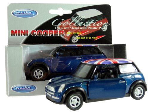 New Style Mini Cooper Model Made of Die Cast Metal and Plastic Parts, Pull Ba...