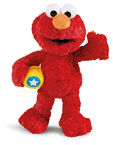 NICI Elmo 48058 - Peluche de Elmo (35 cm), Color Rojo