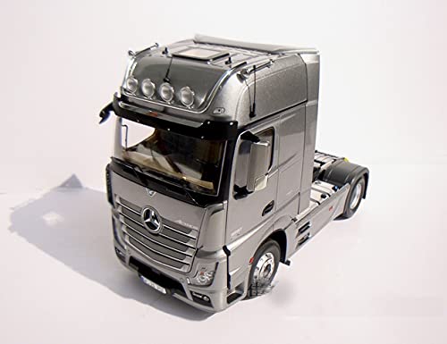 NZG para Mercedes-Benz Actros 4x2 cabina espacial cromo 1/18 DIECAST MODELO CAMIÓN ACABADO