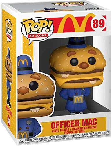 Officer Big Mac #89 Pop Ad Icons McDonalds Vinyl Figure (Includes Ecotek Pop Box Protector Case)