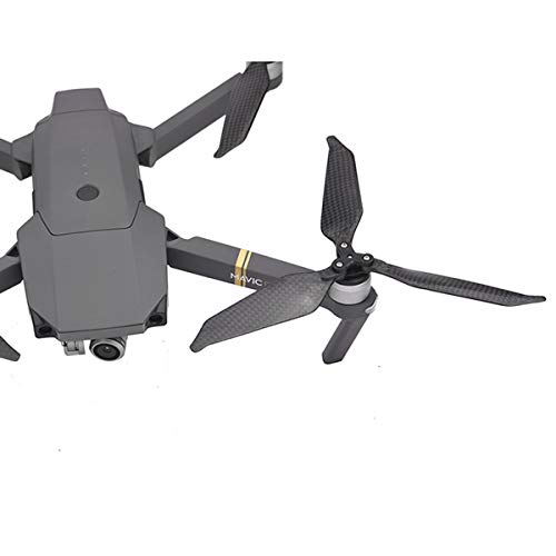 O'woda 3 Cuchillas Hélices de Carbono Plegables de Apertura Rápida Liberación de Bajo Sonido Fáciles de Instalar y Quitar Pieza de Repuesto para dji Mavic Pro / Pro Platinum 3 Drone Accesorios