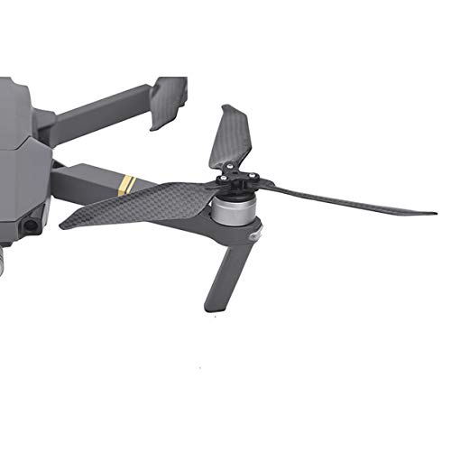 O'woda 3 Cuchillas Hélices de Carbono Plegables de Apertura Rápida Liberación de Bajo Sonido Fáciles de Instalar y Quitar Pieza de Repuesto para dji Mavic Pro / Pro Platinum 3 Drone Accesorios