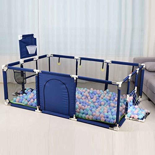 Parque de Juegos Infantil Corralito para Bebé (Color : Blue)