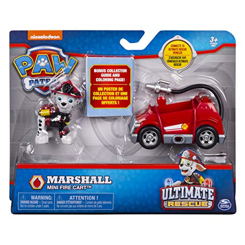 Paw Patrol 6046666 Marshall Ultimate Rescue Mini Juguete para vehículos, Multicolor