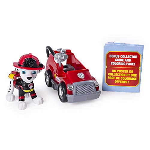 Paw Patrol 6046666 Marshall Ultimate Rescue Mini Juguete para vehículos, Multicolor