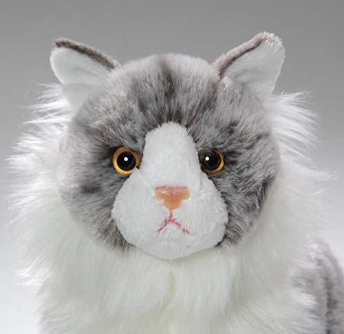 Peluche - Gato Sentado Maine Coon (Felpa, 35cm) [Juguete] 3475