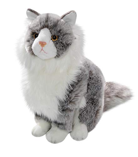 Peluche - Gato Sentado Maine Coon (Felpa, 35cm) [Juguete] 3475