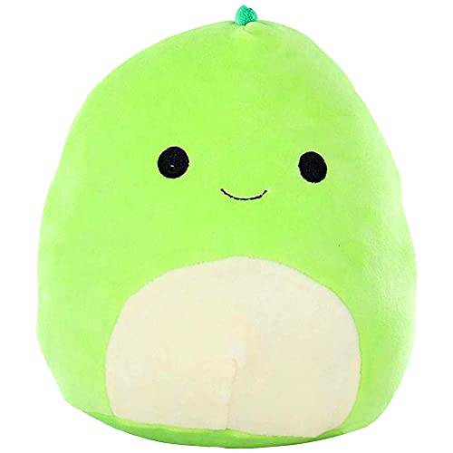 Peluches de Dinosaurio Kawaii Verde, Almohada de Dinosaurio 3D Lindo Animal de Peluche de Dinosaurio ,Cojín Lumbar Suave para la Espalda Peluche de Peluche, niñas Niños Regalo de cumpleaños 20 cm