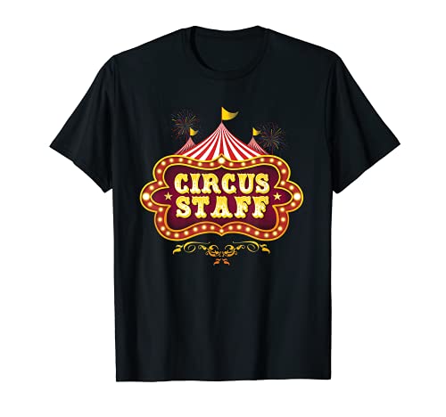 Personal de Carnaval Carpa de Circo Tema de Carnaval Fiesta Camiseta