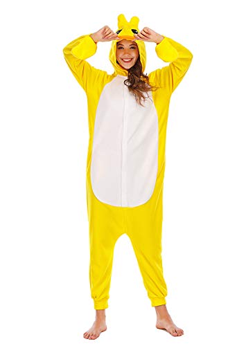 Pijamas Animales Mujer Disfraces de Cosplay para Adultos Pijama Pato Enteros, M