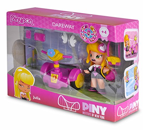 Pinypon by PINY PINY - Dareway Julia, muñeca con accesorios (Famosa 700012963)