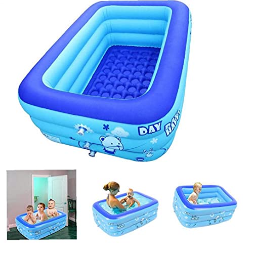 Piscinas De La Familia Rectangular Inflable De La Piscina Inflable Piscina Para Niños Del Bebé De Natación Para Niños Piscina Inflable Para Kiddie, Niños Easy Set Piscina Del Patio Trasero Para