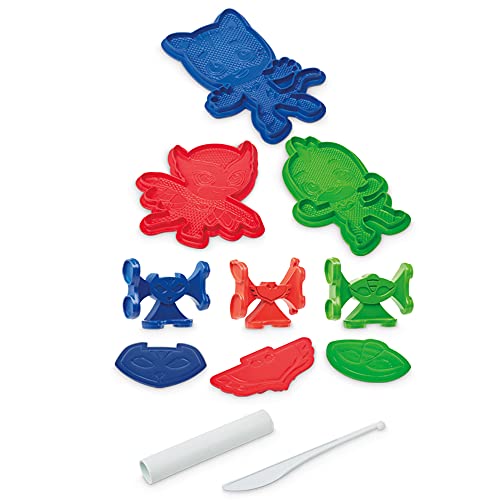 Play-Doh PJ Masks-Juego niños a Partir de 3 años con 12 latas de plastilina, Color (Hasbro F1805)