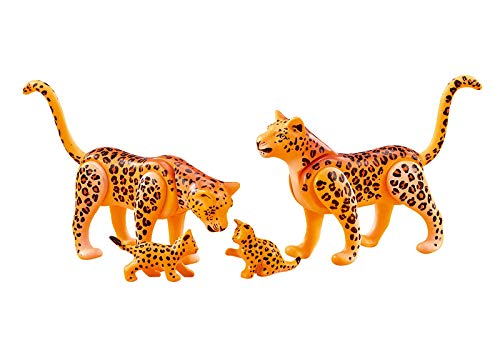 Playmobil 6539. Familia de Leopardos con Bebes